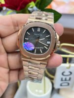 PPF Factory Patek Philippe Nautilus 5711/1A 40mm Full Rose Gold Black Dial - Image 6