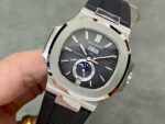 PPF Factory Patek Philippe Nautilus 5726/1A-001 40mm Steel Rubber Strap Grey Dial - Image 3