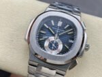 PPF Factory Patek Philippe Nautilus 5980 40.5mm Full Steel Light Blue Dial - Image 3