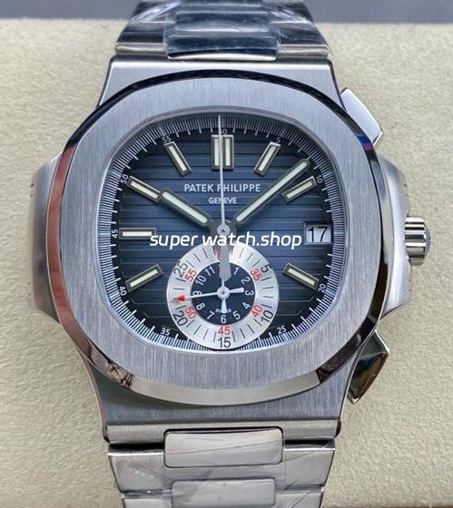 PPF-Factory-Patek-Philippe-Nautilus-5980-40.5mm-Full-Steel-Light-Blue-Dial-4.jpg PPF Factory Patek Philippe Nautilus 5980 40.5mm Full Steel Light Blue Dial - Image 1
