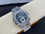 PPF Factory Patek Philippe Nautilus 5980 40.5mm Full Steel Light Blue Dial - Image 4