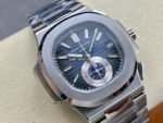 PPF Factory Patek Philippe Nautilus 5980 40.5mm Full Steel Light Blue Dial - Image 2