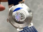 PPF Factory Vacheron Constantin Overseas 47040000A-9008 Rubber Strap Arabic Numerals Blue Dial - Image 7