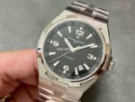 PPF Factory Vacheron Constantin Overseas 47040/B01A-9094 42mm Full Steel Arabic Numerals Black Dial - Image 3