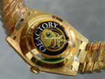 QF Factory Counterweight Rolex Day-Date 228238-0061 40mm Full Yellow Gold Roman Number Dark Green Dial - Image 7