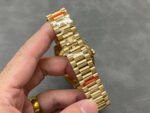 QF Factory Counterweight Rolex Day-Date 228238-0061 40mm Full Yellow Gold Roman Number Dark Green Dial - Image 8