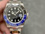 QF Factory Rolex Batman GMT-Master II 126710BLNR-0003 40mm Full 904L Black Dial
