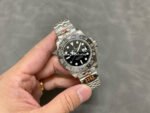 QF Factory Rolex GMT-Master II 126710GRNR-0003 40mm Full 904L Black Dial Jubilee - Image 4