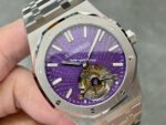 R8 Factory Audemars Piguet Royal Oak Tourbillon 26522ST.OO.1220ST.01 41mm Full Steel Purple Dial - Image 2