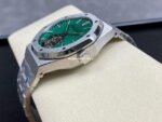 R8 Factory Audemars Piguet Royal Oak Tourbillon 26534TI.OO.1220TI.01 41mm Full Steel Green Dial - Image 7