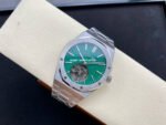 R8 Factory Audemars Piguet Royal Oak Tourbillon 26534TI.OO.1220TI.01 41mm Full Steel Green Dial - Image 5