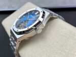 R8 Factory Audemars Piguet Royal Oak Tourbillon 26730TI.OO.1320TI.04 41mm Full Steel Blue Dial - Image 7
