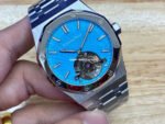 R8 Factory Audemars Piguet Royal Oak Tourbillon Limited Edition 41mm Full Steel Tiffany Blue Dial - Image 2