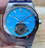 R8 Factory Audemars Piguet Royal Oak Tourbillon Limited Edition 41mm Full Steel Tiffany Blue Dial