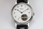 R8 Factory Breguet Tourbillon 5367PT299WU 42mm Steel Leather Strap White Dial