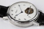R8 Factory Breguet Tourbillon 5367PT299WU 42mm Steel Leather Strap White Dial - Image 6