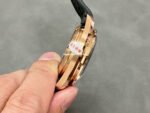 RM Factory Omega Speedmaster Professional Moonwatch 310.63.42.50.02.001 Rose Gold Rubber Strap Black Dial - Image 5