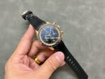 RM Factory Omega Speedmaster Professional Moonwatch 310.63.42.50.02.001 Rose Gold Rubber Strap Black Dial - Image 4