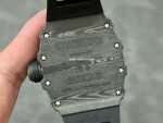 RM Factory Richard Mille RM12-01 39mm Carbon Fiber Black Rubber Strap Skeletonized Black Dial - Image 7