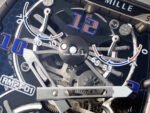 RM Factory Richard Mille RM21-01 43mm Titanium Carbon Fiber Black Rubber Strap Arabic numerals Skeletonized White Dial - Image 5