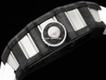 RM Factory Richard Mille RM21-01 43mm Titanium Carbon Fiber White Rubber Strap Arabic numerals Skeletonized White Dial - Image 7
