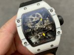 RM Factory Tourbillon Richard Mille RM 27-02 43mm Carbon Fiber Rubber Strap Tourbillon Skeletonized Dial - Image 2