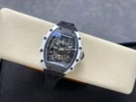 RM Factory Tourbillon Richard Mille RM21-02 42.7mm Titanium Rubber Strap Tourbillon Skeleton Dial - Image 5