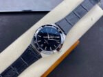 SBF Factory Omega Constellation 131.33.41.21.01.001 41mm Steel Leather Strap Black Dial - Image 4
