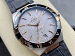 SBF Factory Omega Constellation Co-Axial Master Chronometer 131 23 41 21 06 001 41mm Rose Gold&Steel Leather Strap Silver Dial - Image 2