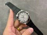 SBF Factory Omega Constellation Co-Axial Master Chronometer 131.33.41.21.06.001 41mm Steel Leather Strap Silver Dial - Image 4
