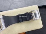 Sonic Factory Richard Mille Crystal Clear RM 035-01 43mm Crystal Black Rubber Strap Skeletonized Dial - Image 8