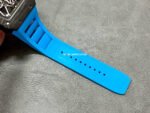 Sonic Factory Richard Mille RM 35-01 43mm Carbon Fiber Blue Rubber Strap Skeletonized Dial - Image 9
