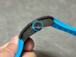 Sonic Factory Richard Mille RM 35-01 43mm Carbon Fiber Blue Rubber Strap Skeletonized Dial - Image 6