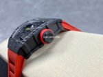 Sonic Factory Richard Mille RM 35-02 43mm Carbon Fiber Red Rubber Strap Dial - Image 6