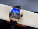 Sonic Factory Richard Mille RM035 40mm Rose Gold Rubber Strap Skeletonized Dial - Image 4