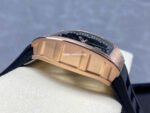 Sonic Factory Richard Mille RM035 40mm Rose Gold Rubber Strap Skeletonized Dial - Image 5