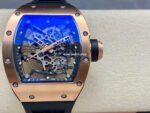 Sonic Factory Richard Mille RM035 40mm Rose Gold Rubber Strap Skeletonized Dial