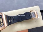 Sonic Factory Richard Mille RM035 40mm Rose Gold Rubber Strap Skeletonized Dial - Image 8