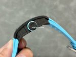 T+ Factory Richard Mille RM35-02 44.5mm Carbon Fiber Blue Rubber Strap Skeletonized Dial - Image 6