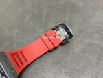 T+ Factory Richard Mille RM35-02 44.5mm Carbon Fiber Red Rubber Strap Skeletonized Dial - Image 7
