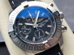 TF Factory Breitling Avenger Chronograph A13317101B1X1 45mm Steel Black Nylon Canvas Strap Arabic Numerals Black Dial - Image 2