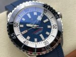 TF Factory Breitling Superocean A17376211C1S1 44mm Black Bezel Steel Blue Rubber Strap Blue Dial - Image 2