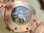 THB Factory Audemars Piguet Royal Oak Double Balance Wheel Openworked 15407OR.OO.1220OR.01 41mm Full Rose Gold Skeletonized Dial - Image 8
