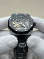 THB Factory Audemars Piguet Royal Oak Double Balance Wheel Openworked 15416CE.OO.1225CE.01 41mm Full Ceramics Skeletonized Dial - Image 4
