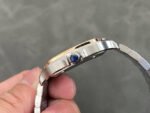 THB Factory Cartier Santos WHSA0012 39.8mm Full Steel Silver Roman Numerals Skeleton Dial - Image 6