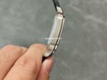 THB Factory Cartier Santos WSSA0018 39.8mm Steel Rubber Strap Roman Numerals Silver Dial - Image 5