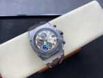 TK Factory Audemars Piguet Royal Oak Offshore Chronograph 26470ST.OO.A801CR.01 42mm Steel Leather Strap Arabic Numerals Champagne Dial - Image 4