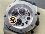 TK Factory Audemars Piguet Royal Oak Offshore Chronograph 26170ST.OO.D101CR.02 44mm Full Steel Arabic Numerals White Dial - Image 3
