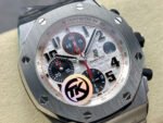 TK Factory Audemars Piguet Royal Oak Offshore Chronograph 26170ST.OO.D101CR.02 44mm Full Steel Arabic Numerals White Dial - Image 2