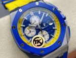 TK Factory Audemars Piguet Royal Oak Offshore Chronograph 26400SO.OO.A057CA.01 44mm Steel Rubber Strap Blue Dial - Image 2